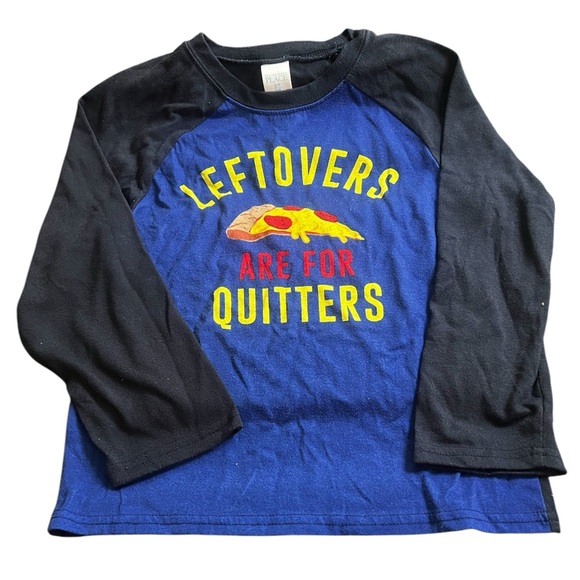 The Children's Place Blue and Yellow Pizza Pajama Set - Picture 2 of 7